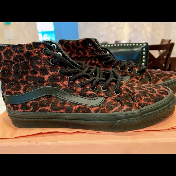 Vans Shoes - BNWOT Vans Sk8 Hi Leopard